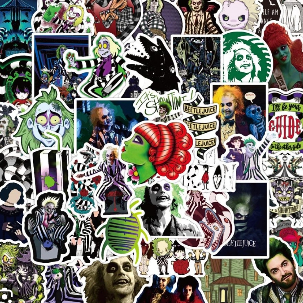 15 Beetlejuice stickers